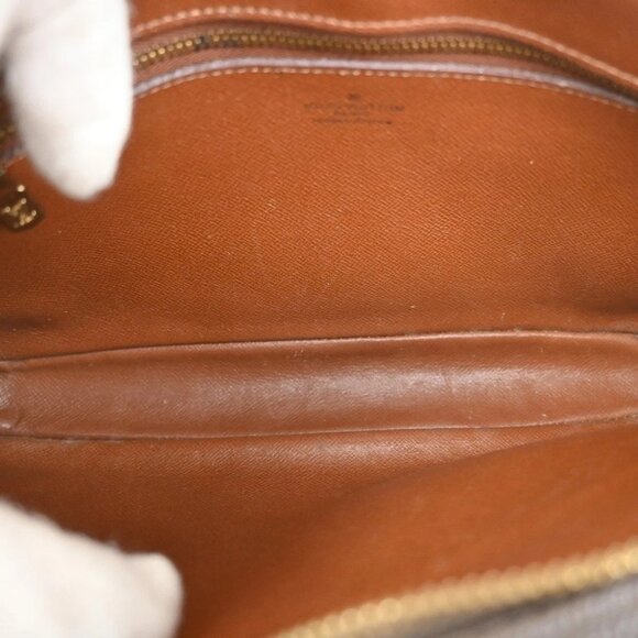 LOUIS VUITTON Marly Dragonne GM Clutch Hand Bag Monogram Brown - Picture 15 of 15